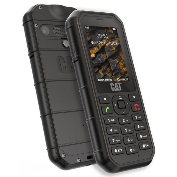 CAT B26 Dual SIM, crn, telefon na tipke - Slika 2