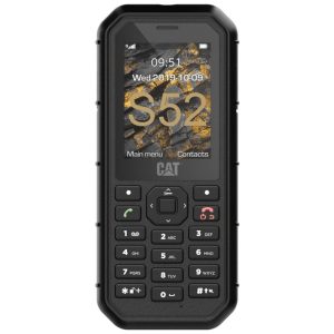 CAT B26 Dual SIM, crn, telefon na tipke