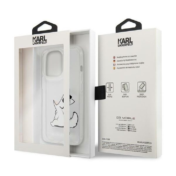 Maska Karl Lagerfeld iPhone 14 Pro Choupette Fun - Slika 5