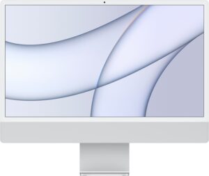Apple M1 - 8 Core CPU   7 Core GPU  4C+4c 8T  16MB Cache  16 Core Neural Engine   Max. Speed 3 2 GHz  8 GB LPDDR5  256 GB NVME SSD  60 96 cm (24)  Sijajni (BrightView  gloss)  4.5K (4480x2520)  Apple M1 8 Cores  USB-C  Thunderbolt  bluetooth  MacOS Sequoia