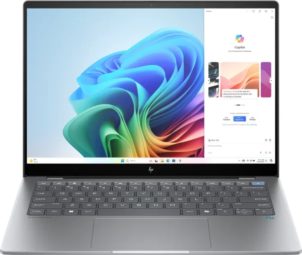 Qualcomm® Snapdragon® X1E78100 (3 4 GHz)  16 GB LPDDR5x-8448  SSD 1 TB M.2 PCIe  35 6 cm (14 ) 2.2K (2240 x 1400) Multi-Touch UWVA IPS LED 60 Hz  Qualcomm® Adreno™ Graphics X1-85 (SoC IGP)  1x USB-C 4.0 (DisplayPort - 40 Gbps)  1x USB-C 3.2 Gen2 (DisplayPort - 10Gbps)  1x USB-A 3.2 Gen2 (10Gbps)  Wi-Fi 6e  Bluetooth 5.4  Webcam  Backlit Kbd.  Microsoft Windows 11 Home (64-bit)