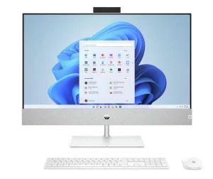 Intel Core i7-13700T (1 4 GHz)  16 GB (2x8GB) DDR4-3200  SSD 512 GB M.2 PCIe NVMe  68 6 cm (27) FHD (1920x1080) Multi-Touch UWVA LED  NVIDIA GeForce RTX 3050 (4 GB GDDR6)  1x HDMI in  1x HDMI out  1x USB-C 3.2 Gen1 (5Gbps)  2x USB-A 3.1 (5Gbps)  2x USB-A 2.0  Wi-Fi 6 (802.11ax)  Bluetooth 5.3  Gb LAN  Webcam  Wireless Kbd.  Microsoft Windows 11 Home (64-bit)