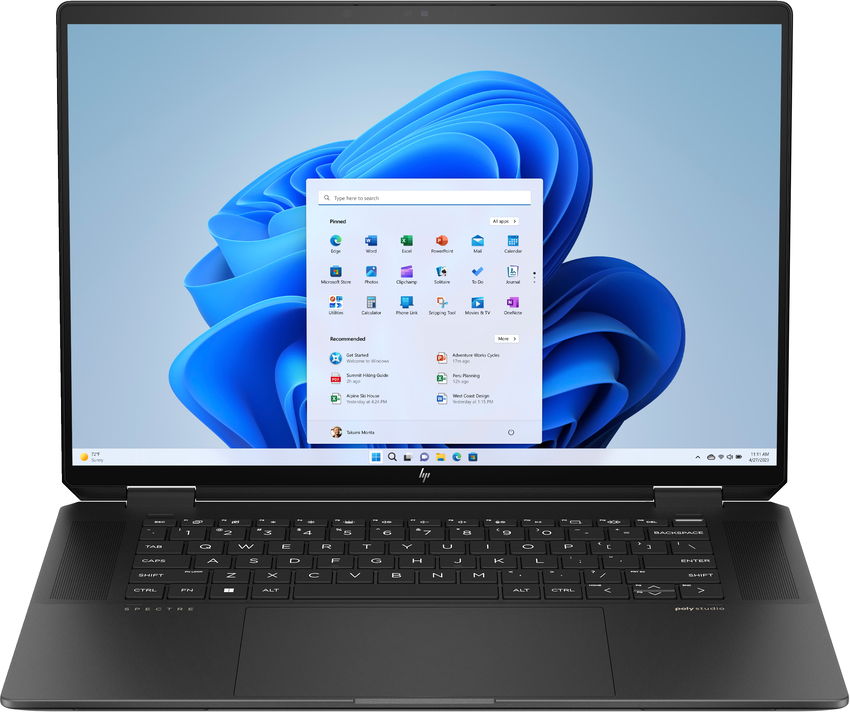 Laptop HP Spectre x360 16-aa0799nz | U7 155H | RTX 4050 (6GB) / Core Ultra 7 / RAM 32 GB / SSD Pogon / 16,0″ 2.8K - Slika 2