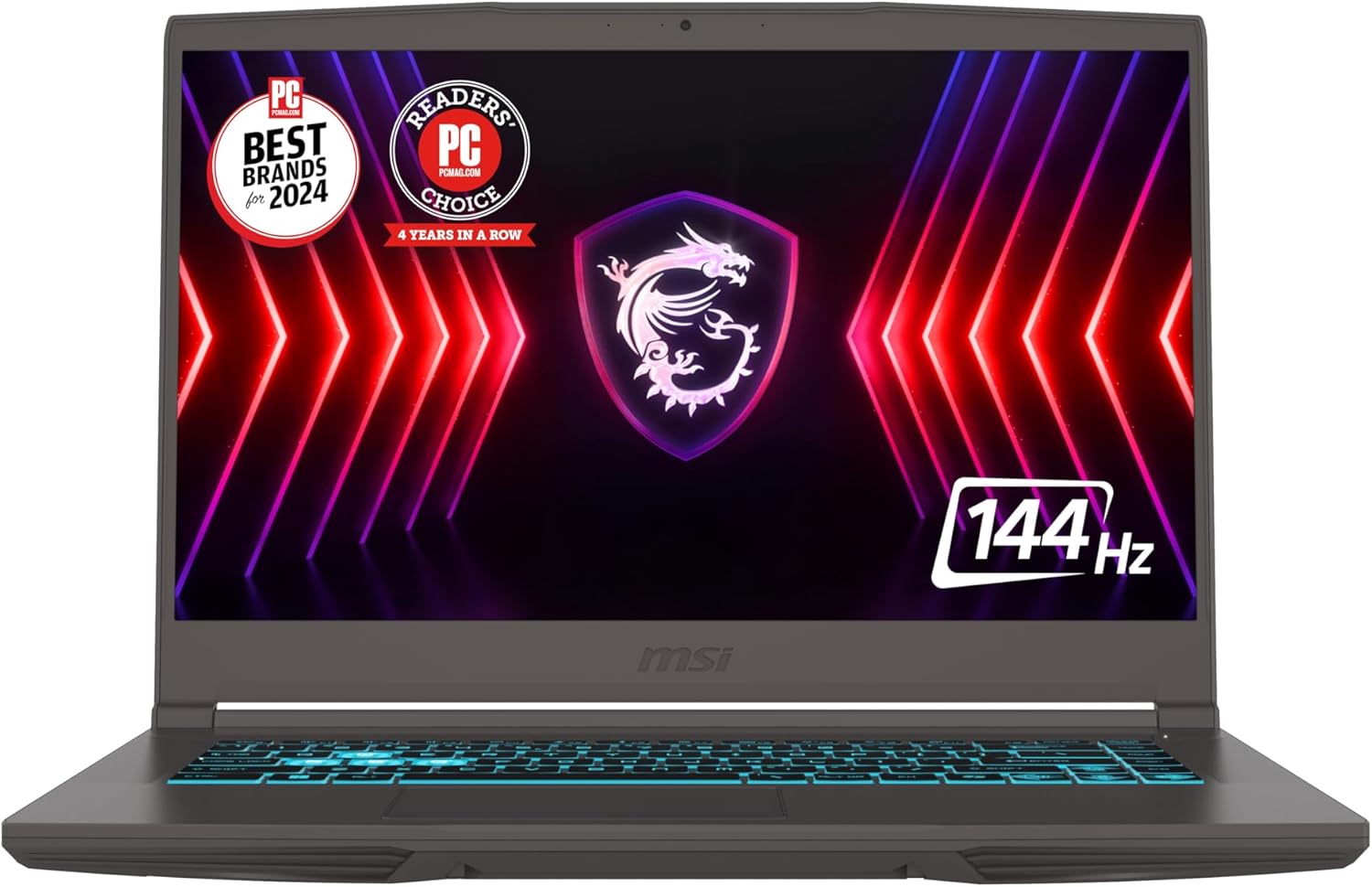 Intel® Core™ i5-13420H 2 1 - 3 4 GHz Octa-Core (4C+4c 12T) Turbo Speed 4 6 GHz 16 GB DDR4 SODIMM 512 GB NVMe SSD 39 6 cm (15 6) Matiran (AntiGlare matt) FHD 1920 x 1080 @144Hz NVIDIA® GeForce® RTX 3050 Ti (4 GB GDDR6) HDMI USB-C 3x USB Backlit keyboard bluetooth Microsoft Windows 11 Home (64-bit)