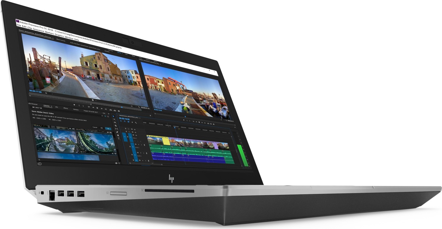 Laptop HP ZBook 17 G5 / i7 / Quadro P3200 / RAM 32 GB / 512GB SSD / 17,3″ FHD - Slika 2