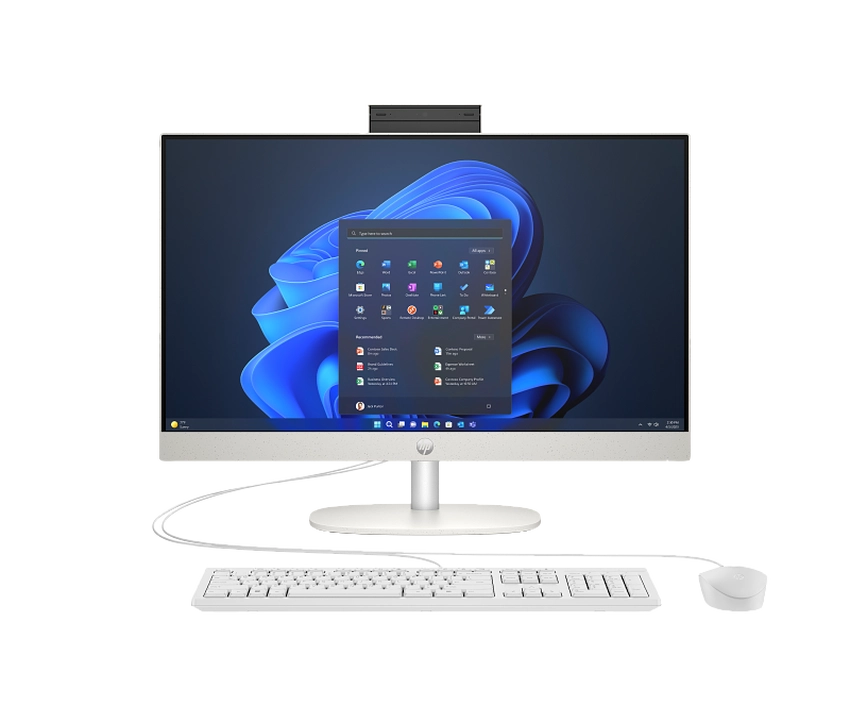 Intel Core i5-1334U (1 3 GHz) 16 GB DDR4-3200 SSD 512 GB PCIe NVMe Intel Iris Xe Graphics (IGP) Wi-Fi 6 (802.11ax) Bluetooth 5.3 Webcam 60 5 cm (23 8 ) FHD (1920x1080) AG LED 60Hz HDMI 1x USB-C 3.2 Gen1 (5Gbps) 2x USB-A 3.2 Gen2 (5Gbps) 2x USB-A 2.0 Wired Kbd. Microsoft Windows 10 Pro (64-bit)