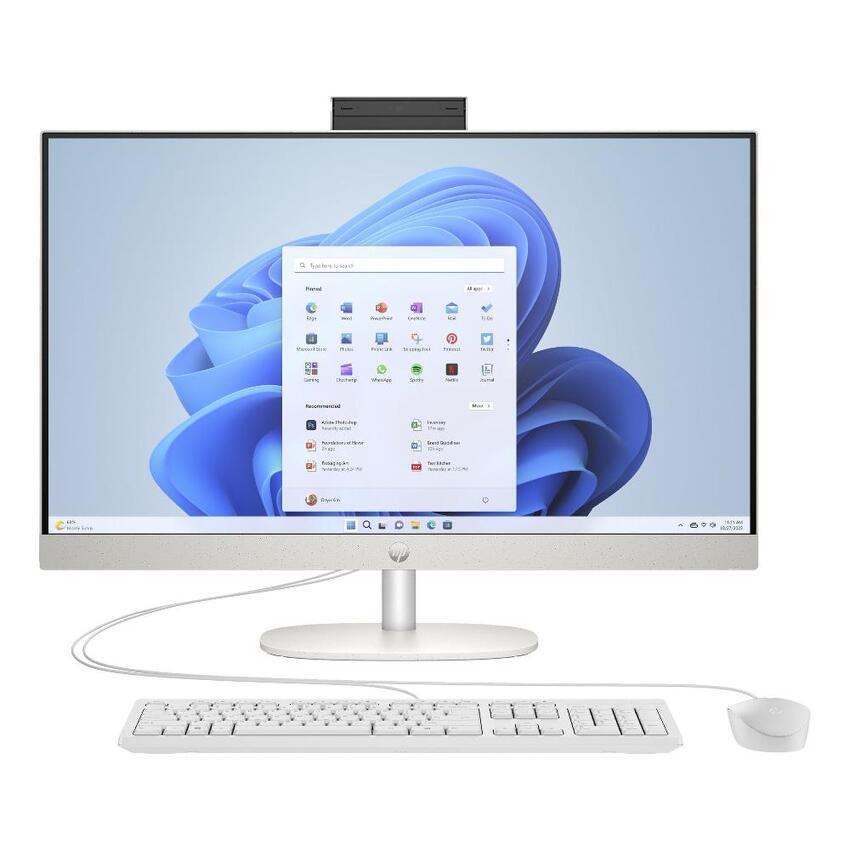 AMD Ryzen R5 7520U (2 8 GHz) 16 GB LPDDR5-5500 SSD 512 GB M.2 PCIe NVMe 68 6 cm (27) FHD (1920x1080) UWVA LED IPS 60Hz AMD Radeon Graphics 610M (IGP) HDMI 1x USB-C (5Gbps) 2x USB-A 3.2 Gen1 (5Gbps) 2x USB-A 2.0 Wi-Fi 6 (802.11ax) Bluetooth 5.3 Webcam Wireless KBd. Microsoft Windows 11 Home (64-bit)