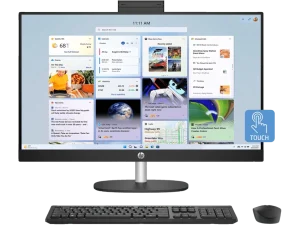 Intel Core Ultra 7 155U (1 7 GHz)  32 GB (2x16GB) DDR5-5600  SSD 1 TB M.2 PCIe NVMe  68 6 cm (27) FHD (1920x1080) Multi-Touch UWVA AG LED  Intel Graphics (IGP)  HDMI  1x USB-C (5Gbps)  2x USB-A 3.2 Gen1 (5Gbps)  2x USB-A 2.0  Wi-Fi 6 (2x2)  Bluetooth 5.3  Webcam  Wireless Kbd.  Microsoft Windows 11 Home (64-bit)