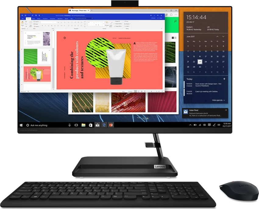 AMD Ryzen 5 7430U (2 3 - 4 3 GHz) 16GB (2x8GB) DDR4-3200 SSD 512 GB M.2 PCIe NVMe 68 6 cm (27) FHD (1920x1080) IPS AG LED 60 Hz AMD Radeon Graphics (IGP) HDMI 2x USB-A 3.2 Gen1 (5Gbps) 2x USB-A 2.0 Gb LAN Wi-Fi 6 (2x2) Bluetooth 5.2 Webcam Std. Kbd. Microsoft Windows 11 Home (64-bit)