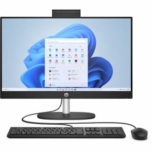 Intel Core Ultra 7 155U (1 7 GHz)  16 GB (2x8GB) DDR5-5600  SSD 512 GB M.2 PCIe NVMe  60 45 cm (23 8  ) FHD (1920x1080) Multi-Touch LED  Intel Arc Graphics (IGP)  HDMI  1x USB-C 3.2 Gen1 (5Gbps)  2x USB-A 3.2 Gen1 (5Gbps)  2x USB-A 2.0  Wi-Fi 6  Bluetooth 5.3  Webcam  Wired Kbd.  Microsoft Windows 11 Home (64-bit)