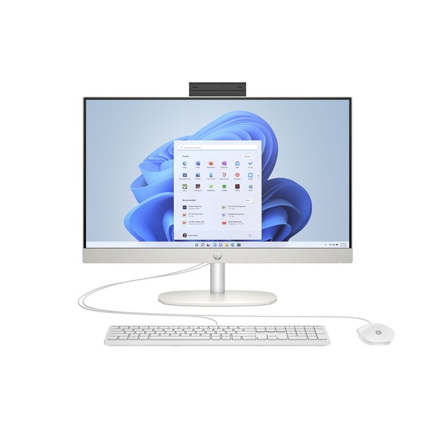 AMD Ryzen R7 7730U (2 0 GHz) 16 GB (2x8GB) DDR4-3200 SSD 1 TB M.2 PCIe NVMe 60 45 cm (23 8) FHD (1920x1080) UWVA LED AMD Radeon Graphics (IGP) HDMI 1x USB-C (5Gbps) 2x USB-A 3.2 Gen1 (5Gbps) 2x USB-A 2.0 Wi-Fi Bluetooth Webcam Wired Kbd. Microsoft Windows 11 Home (64-bit)