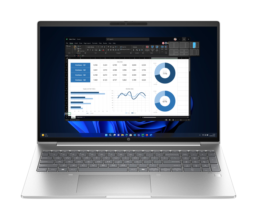 Intel Core Ultra 7 155H (1 4 GHz) 40 6 cm (16 0) WUXGA (1920 x 1200) UWVA IPS AG LED 32GB (2x16GB) DDR5-5600 SSD 1 TB M.2 PCIe NVMe Intel Arc Graphics (IGP) HDMI 2x USB-C 3.2 Gen2 (20Gbps - DisplayPort) 2x USB-A 3.2 Gen1 (5Gbps) Gb LAN Wi-Fi 6E Bluetooth 5.3 Webcam Backlit Kbd. Fingerprint 65W USB-C PD Adapter Microsoft Windows 11 Home (64-bit)