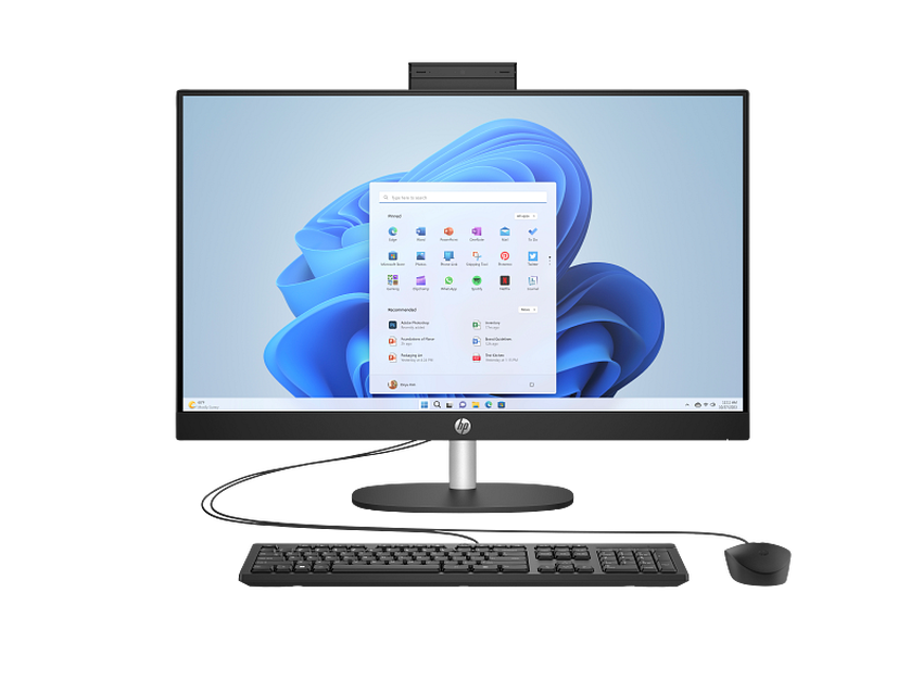 Intel Core Ultra 7 155U (1 7 GHz) 16 GB (2x8GB) DDR5-5600 SSD 1 TB M.2 PCIe NVMe 68 6 cm (27) FHD (1920x1080) AG LED 60Hz Intel Graphics (IGP) HDMI 1x USB-C 3.2 Gen1 (5Gbps) 2x USB-A 3.2 Gen1 (5Gbps) 2x USB-A 2.0 Wi-Fi 6 (2x2) Bluetooth 5.3 Webcam Wired Kbd. Microsoft Windows 11 Home (64-bit)