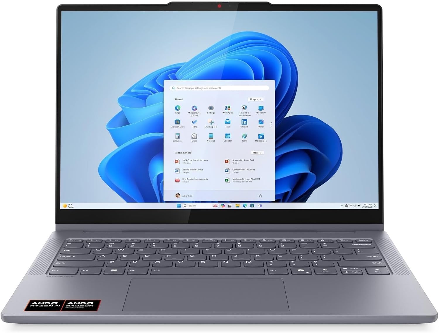 Laptop Lenovo IdeaPad 5 2-in-1 14AKP10 / Ryzen 5 / RAM 16 GB / 512GB SSD / 14,0″ WUXGA - Slika 2