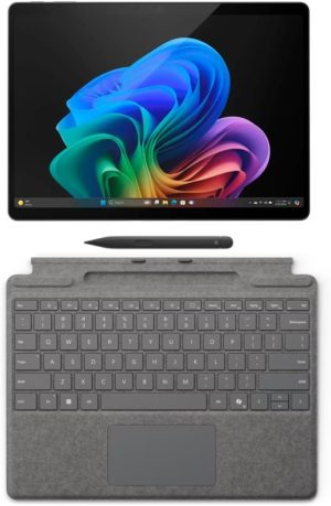 Snapdragon X Plus X1P-64-100  16 GB LPDDR5 ONBOARD  256 GB Onboard  33 cm (13)  Sijajni (BrightView  gloss)  Touch  2880 × 1920  Qualcomm Adreno X1-85  bluetooth  Microsoft Windows 11 Home (64-bit)  Poklon: microsoft surface pro flex s tesnim olovkom