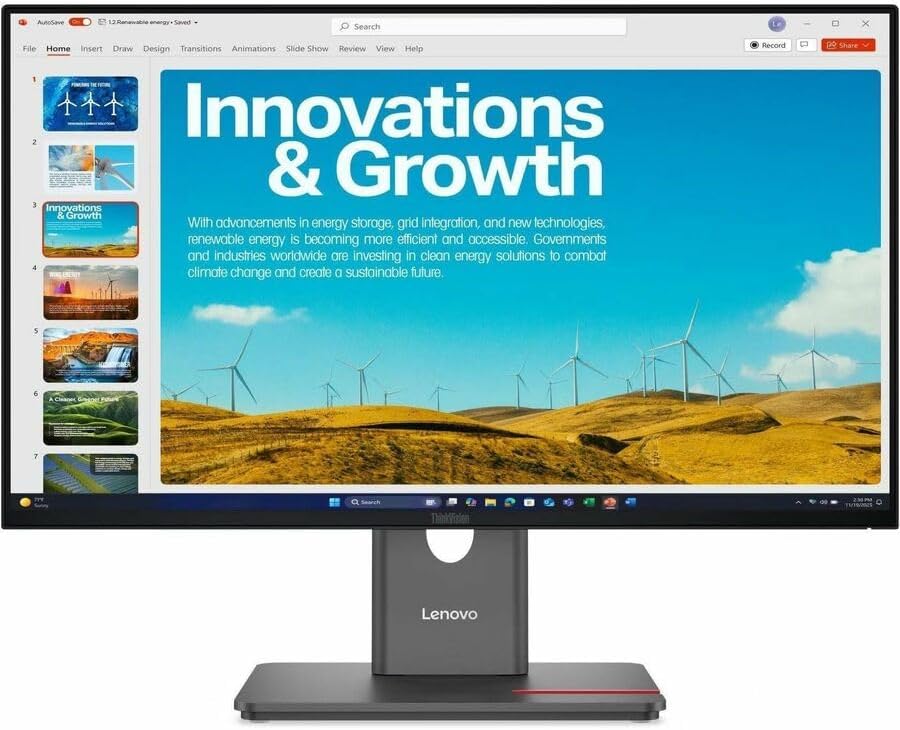 Monitor Lenovo Thinkvision P24QD-40 - Slika 3