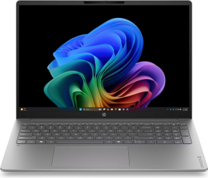 QS X1-26-100 (2 7 GHz)  16 GB LPDDR5X-8448  40 6 cm (16 0) WUXGA (1920x1200) BrightView OLED 60 Hz  SSD 512 GB PCIe NVMe  Adreno Graphics (IGP)  HDMI  2x USB-C 3.2 Gen2 (10Gbps - DisplayPort)  2x USB-A 3.2 Gen1 (5Gbps)  Wi-Fi 6E  Bluetooth 5.3  Backlit Kbd.  Webcam  Microsoft Windows 11 Home (64-bit)