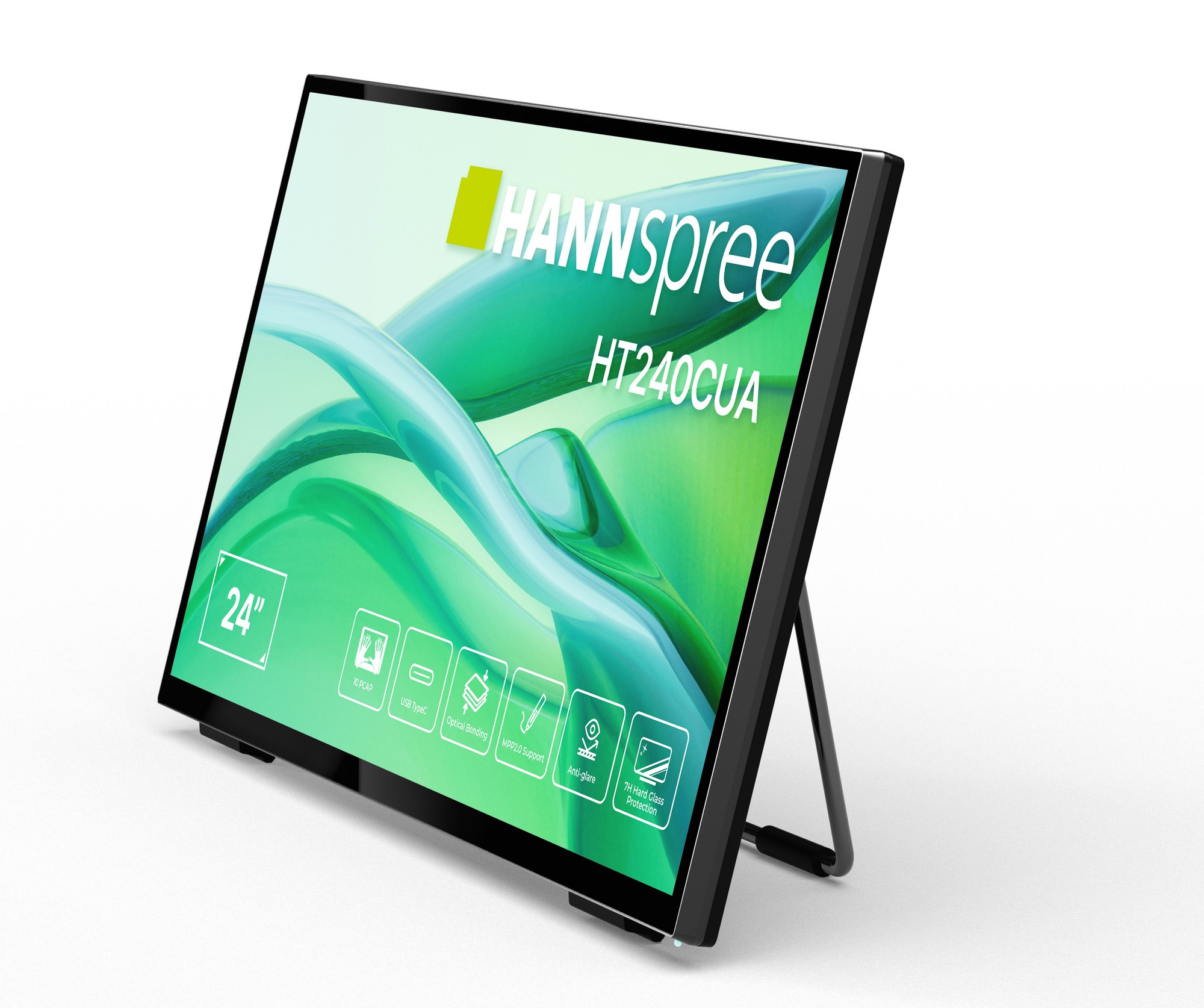 Monitor na dodir Hannspree HT240CUA 60,96 cm (24") FHD 100 Hz USB-C - Slika 2