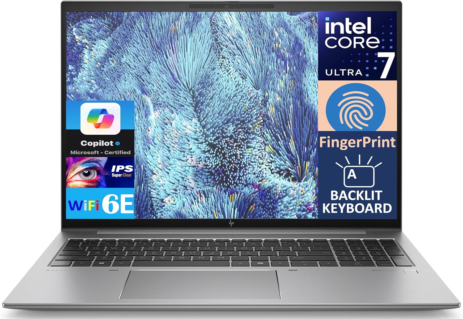 Intel® Core™ Ultra 7 155H 2 2 GHz 16-Cores (6C+(8c+2c) 22T) 4 8 GHz TurboBoost 32 GB DDR5 SODIMM 1 TB NVMe SSD 40 64 cm (16 0) Mat (protiv odsjaja) Zaslon na dodir WUXGA 1920 x 1200 NVIDIA RTX A500 (4 GB GDDR6) HDMI Thunderbolt 2x USB Osvijetljena tipkovnica Bluetooth Microsoft Windows 11 Pro (64-bit)