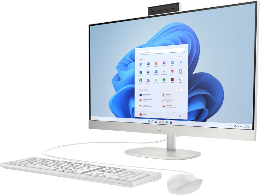 Računalo HP All-in-One 27-cr0046nl | R7 7730U | 16GB RAM | 1TB SSD | W11H / Ryzen 7 / RAM 16 GB / 1TB SSD - Slika 2